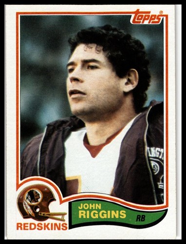 John Riggins #520 1982 Topps card