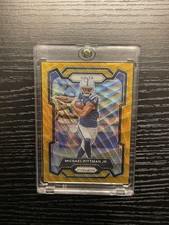 2023 Panini Prizm Michael Pittman Jr. Gold Wave SSP 05/10 Indianapolis Colts 129