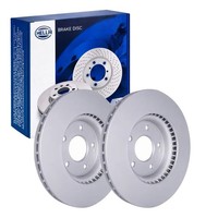 2X Hella Pagid Bremsscheiben Ø298Mm Vorne Passend FüR Ssangyong Actyon Korando 5