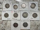 Lot of 10 Silver Barber Quarters 1906,06O(2),07,07D,07O,08,08D(2),12, #3.