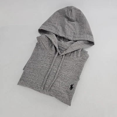 Polo Ralph Lauren RL Hoodie Shirt Mens X-LARGE Pullover Soft Touch Pony Grey NEW - Image 1 of 4
