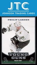 2010-11 Upper Deck Philip Larsen RC #218 Dallas Stars Rookie