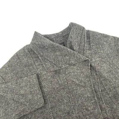 ZARA Hand Made Grey Wool Coat Jacket Cape Wool Jacket Coat Size Small