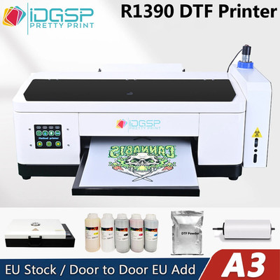 New A3 DTF Printer Roll Direct to Trasnfer Film Oven Heater INK T-shirt Printing