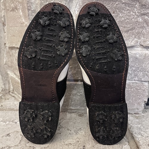 Allen Edmonds Redan Honors Collection Wide Leather Golf Shoes Spikes 10.5 E - Picture 2 of 13