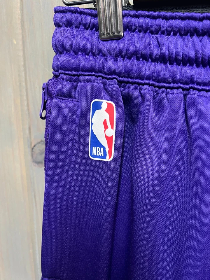 Nike Dri-Fit Graphic Los Angeles Lakers Spotlight Basketball Trouser Purple L - Image 4 of 4