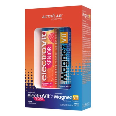 Activlab Pharma ElectroVit SENIOR MagnezVit B6 Limited Edition Brausetabletten