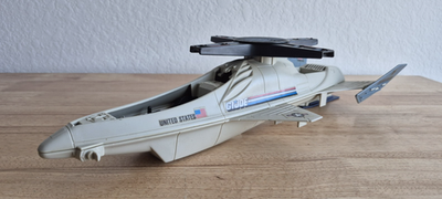 Jouet Vintage GI Joe Hasbro 1988 - Skystorm X-Wing Chopper - Militaire