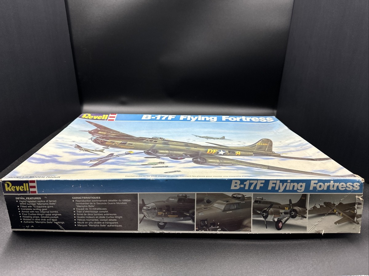 B-17F FLYING FORTRESS 1/48 モデルコレクト Boeing B-17F Flying Fortress 1/48 1985 ISSUE – J-BarHobbies