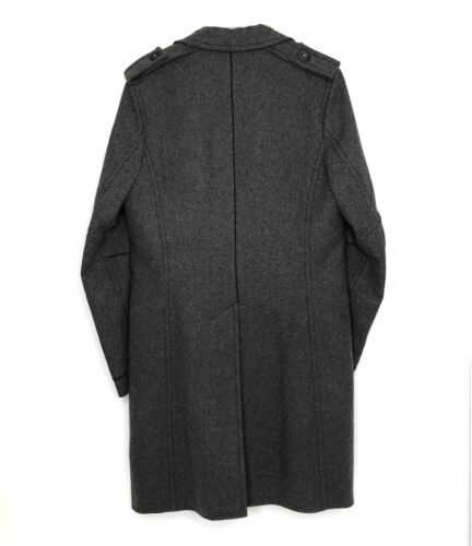 Dsquared2 Wool Coat Overcoat EU 46 Made Italy - Picture 7 of 12