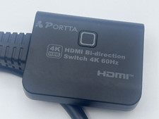 High-Speed HDMI Splitter: 4K 60Hz, 1x2  2x1 for Home Theater  Gaming