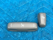 Lexus LS430 Front Passenger's Seat Switch Knobs Ash:LA10 2pc Set 2001-2006 OEM