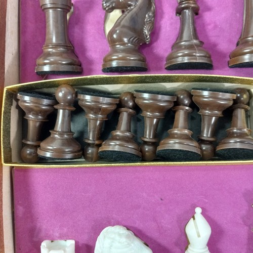 Scacchiera Vintage 1967 Edizione Torneo Cavalier n. 1498 Staunton USA completo - Foto 17 di 21