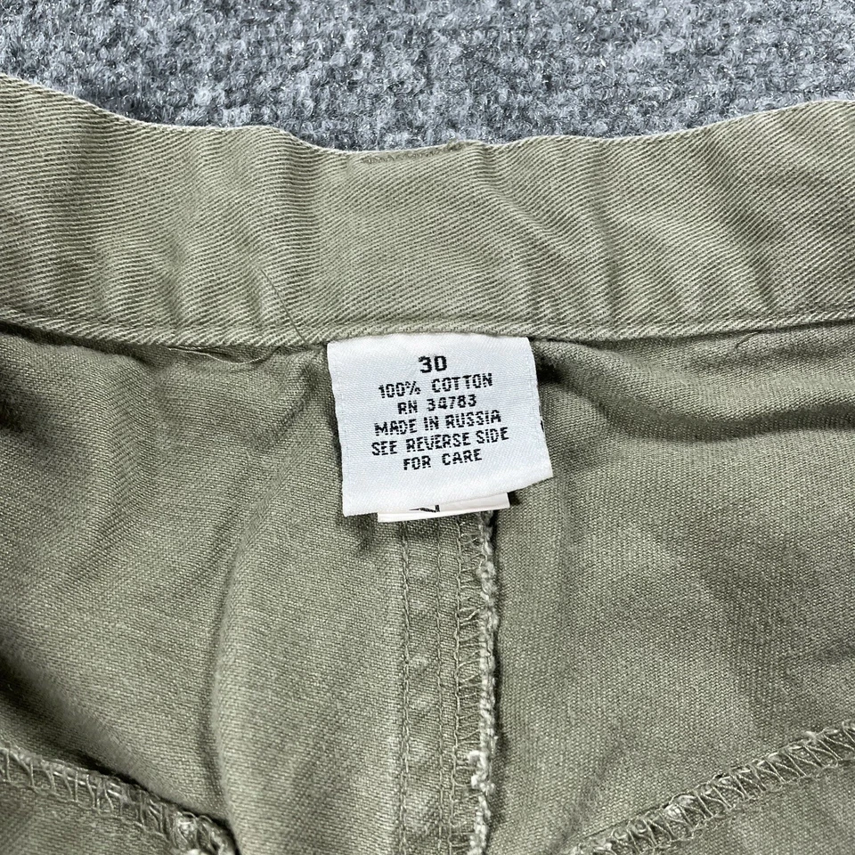 Pantalones Cortos Carga DE COLECCIÓN Lee Dungarees Talla 30 Militar Ejército Donut Botón USMC SEGUNDA GUERRA MUNDIAL Foto 4 de 4