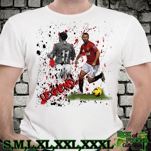 RETRO ICON RYAN GIGGS MAN UTD SPORTS LEGEND FOOTBALL T SHIRT GIFT UNOFFICIAL | eBay