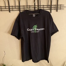Green Dragon Bistro Brewpub black 2XL t shirt
