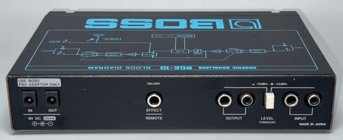 Boss Graphic equalizer RGE-10 with original power supply : Works - Imagen 7 de 9