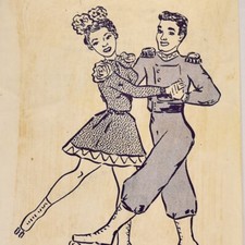 1940s Dimarzio's Roller Skating Rink Label 1284 Sea Street Quincy Massachusetts