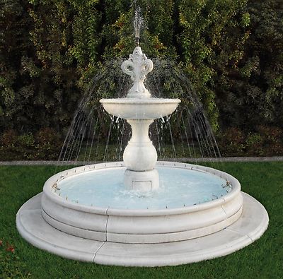 Standbrunnen Brunnen Springbrunnen Beckenbrunnen Fontäne Freistehend