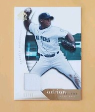 2005 Upper Deck SP Collection Gold Materials /99 Adrian Beltre #4 HOF SP Jersey 