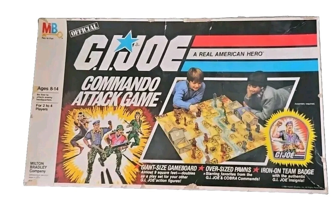 GI Joe 1985 Contemporary Manufacture Board & Traditional Games