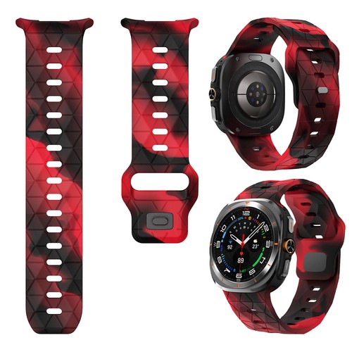 NO Gaps Sport Miękki silikonowy pasek do Samsung Galaxy Watch 7 Ultra 2025 Band NOWY - Zdjęcie 6 z 20