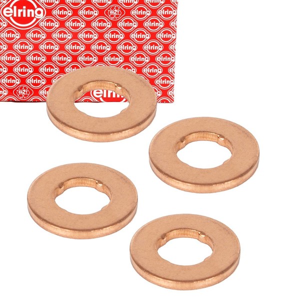 4X Elring 293.140 Dichtring DüSenhalter WäRmeschutzscheibe Injector Seals-image