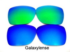 Galaxy Replacement Lenses For Oakley Crossrange OO9361 Blue/Green Polarized