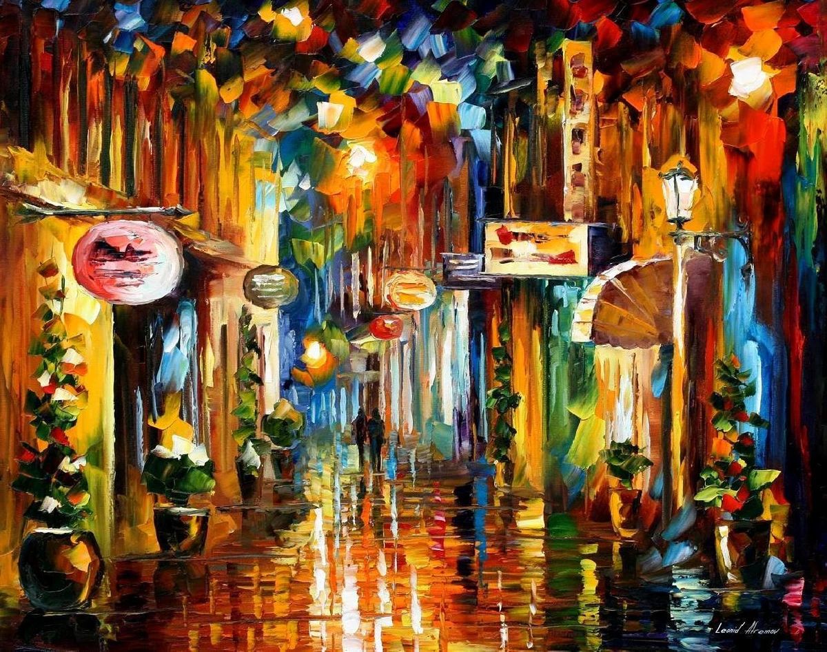 Leonid cheap afremov paintings
