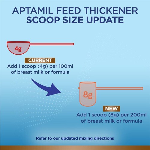 Aptamil Feed Thickener Suitable From Birth 380g - Picture 4 of 4