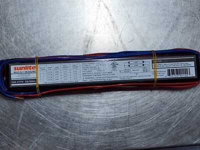 Lot 2 Sunlite 40155-SU SB232MV 2-Lamp F32T8 Electronic Multi-volt Ballast