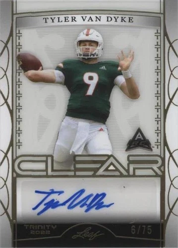 2022 Leaf Trinity Tyler Van Dyke #CA-TVD