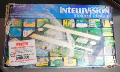 1979 MATTEL 2609 INTELLIVISION WORKING CONSOLE IN BOX MANUALS OVER 10 GAMES