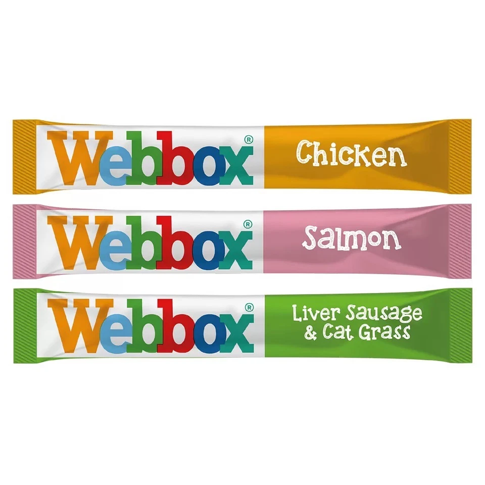 Webbox Lick-e-Lix Cat Treat Mega Pack, 50 x 15g Cat Snack Cat Food Cat Pet Food - Image 2 of 4
