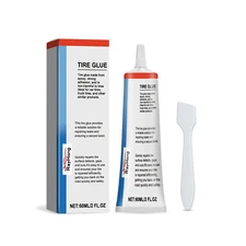 Professional Tire Glue Patch Repair Sealant - Strong Adhesive Long Lasting Fixes