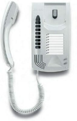 Vimar Elvox 6200 Wall Intercom Petrarca White 5-Wire Electronic