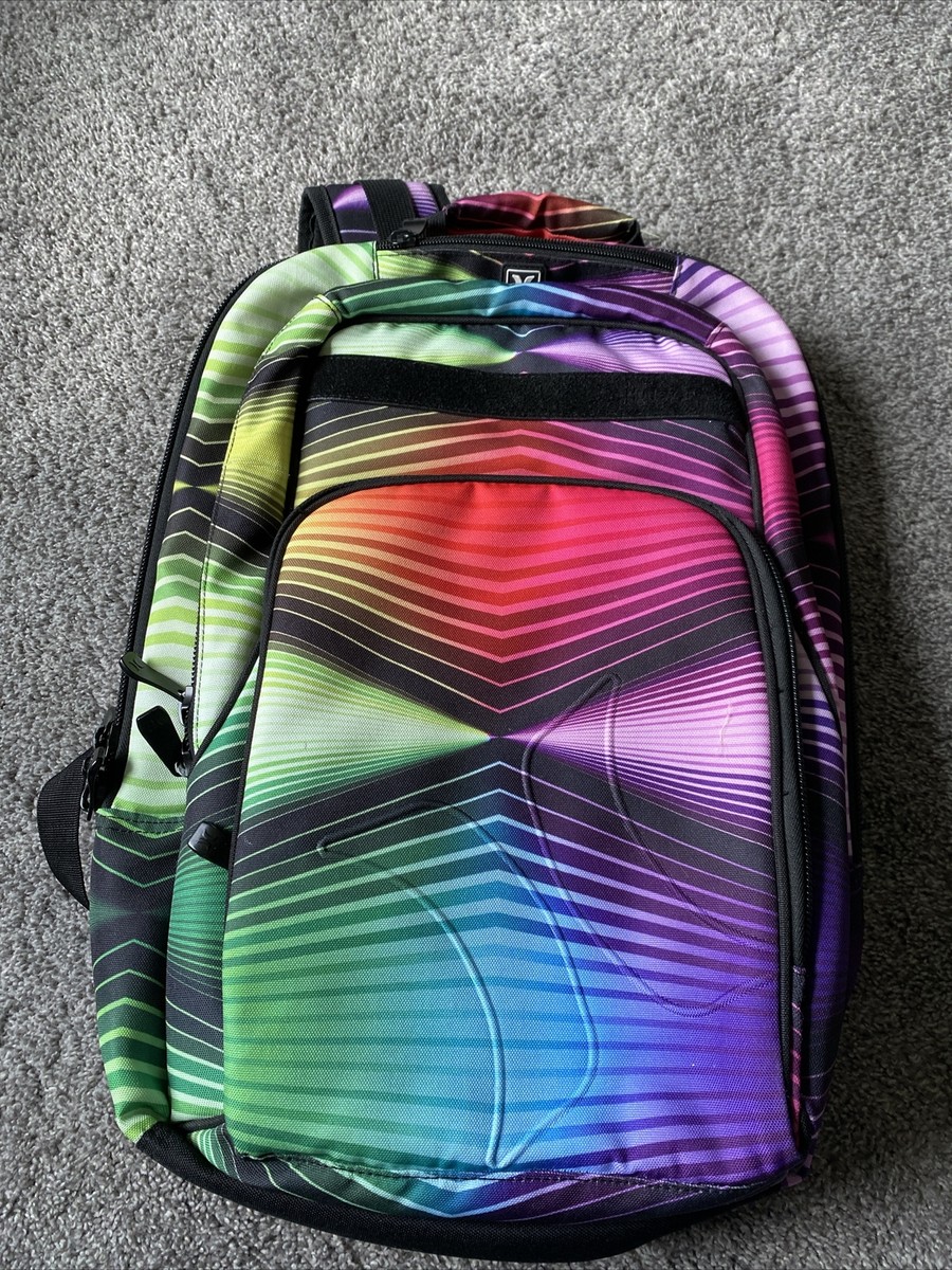 Hurley Dimensions Rainbow Laptop Backpack READ DESCRIPTION UK