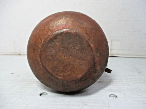 Hand Hammered Copper Small 6" Tall Pitcher or Vase Arts & Crafts - Picture 7 of 12
