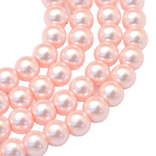 ❤ Glass Pearls Beads 3,4,6,8,10,12mm CHOOSE COLOURS SIZES Jewellery Making UK ❤