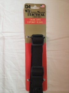United States Tactical, 2 Point Sling, Black, Nylon