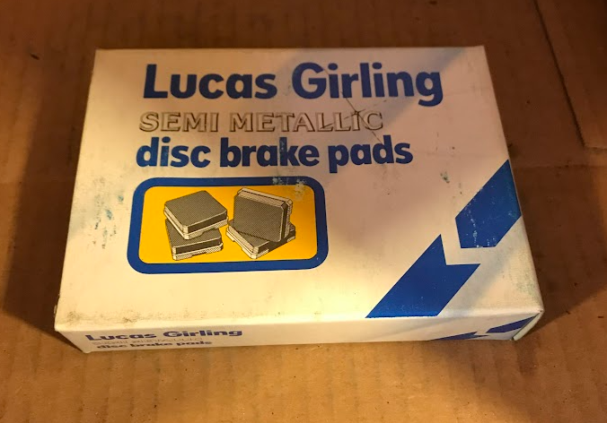 プレミアムウォーター 4箱セット Lucas Girling Semi Metallic Rear Brake Pads -# GPM287 / 44060