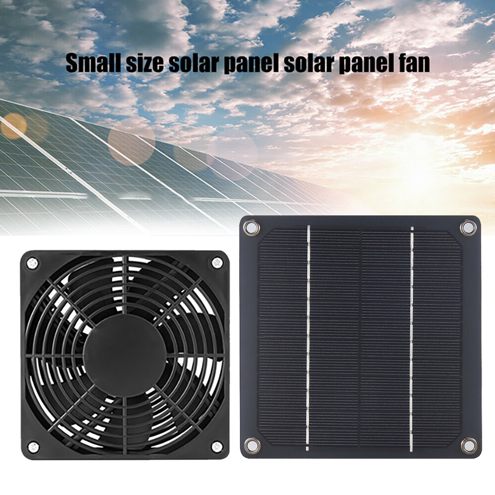 Outdoor Solar Panel Solar Powered USB Fan 10W Ventilation Extractor Fan Vent  | eBay