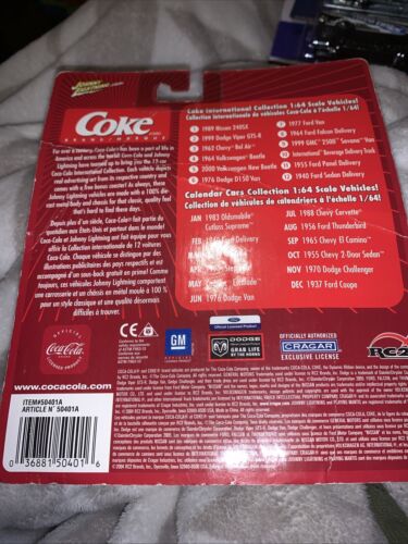 Johnny Lightning Coca-Cola International 1999 Dodge Viper GTS-R Poland New - Picture 2 of 3