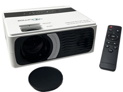 QUmax Projector Cinema + Fernbedienung Proyector Beamer Projektor Heimkino CP600