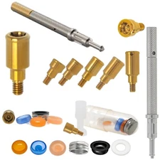 US Locator Tapered Abutment 1-5.0mm height for Zimmer TSV3.5 Mis Adin Implants