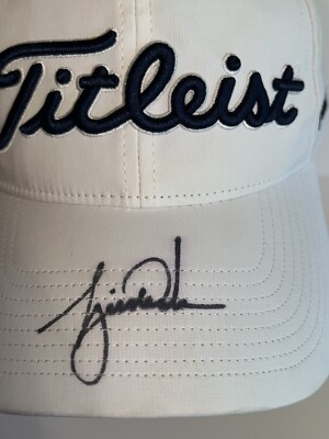 Tiger Woods Autographed Signed Titleist Hat COA JSA Full Letter | eBay