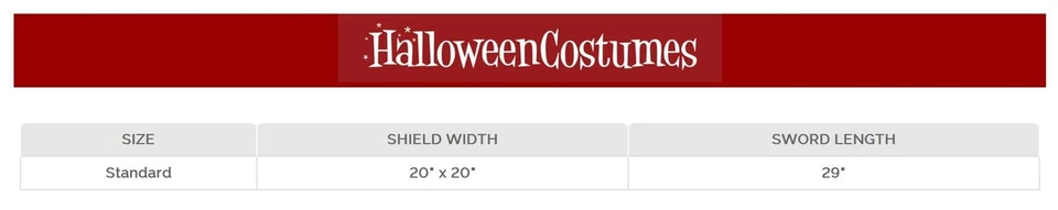 20" Gladiator Shield W/ 29" Sword — 第 2/3 张图片