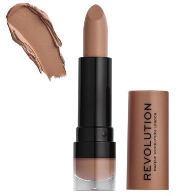 BARRA DE LABIOS   MATTE LIPSTICK 119 HUSTLE DE MAKEUP REVOLUTION