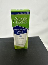 Sudden Change REVITALIZING NIGHT CREAM with Jojoba Oil and Shea Butter 2oz