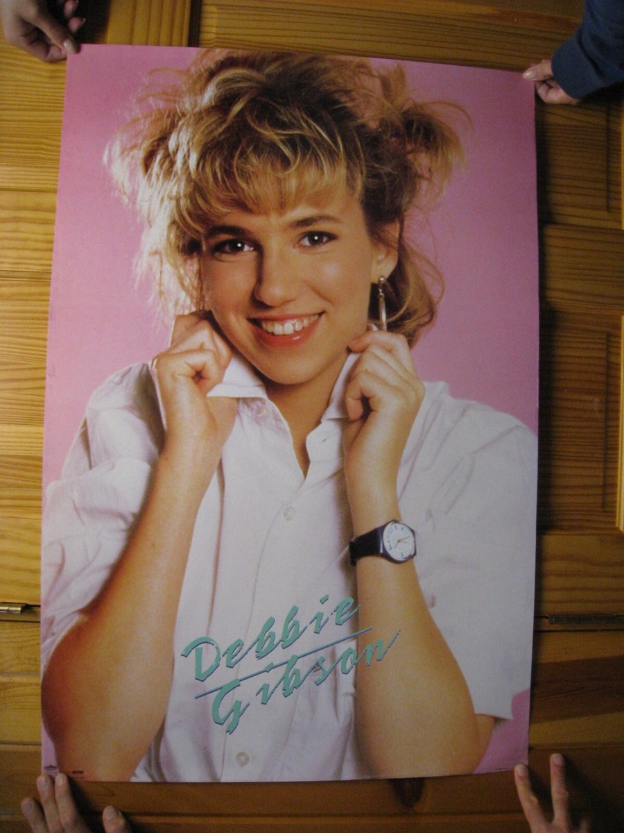 Debbie Gibson Affiche Tôt Pop Col | eBay